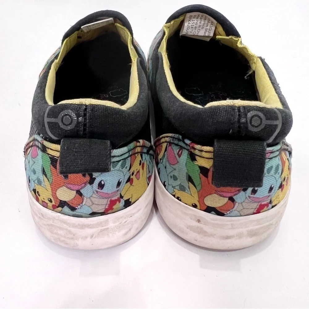GROUND UP POKEMON Slip-On Canvas Sneaker Size 3
